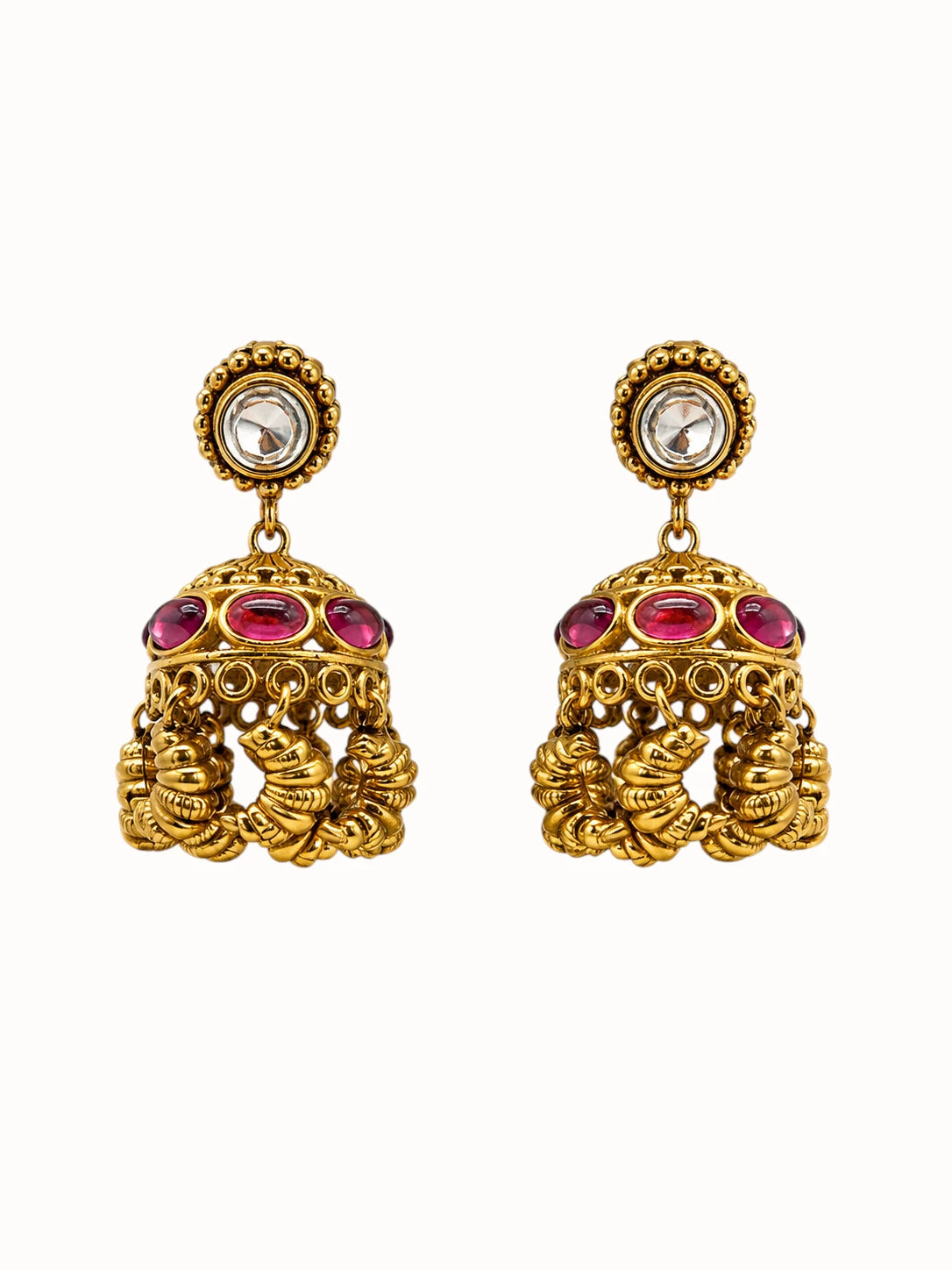Heritage Jhumka Multicolour Jewelry Set