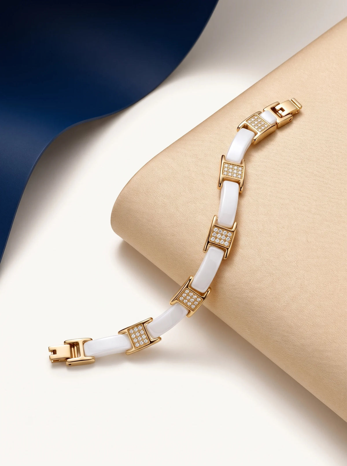 Classic Crystal Link Bracelet