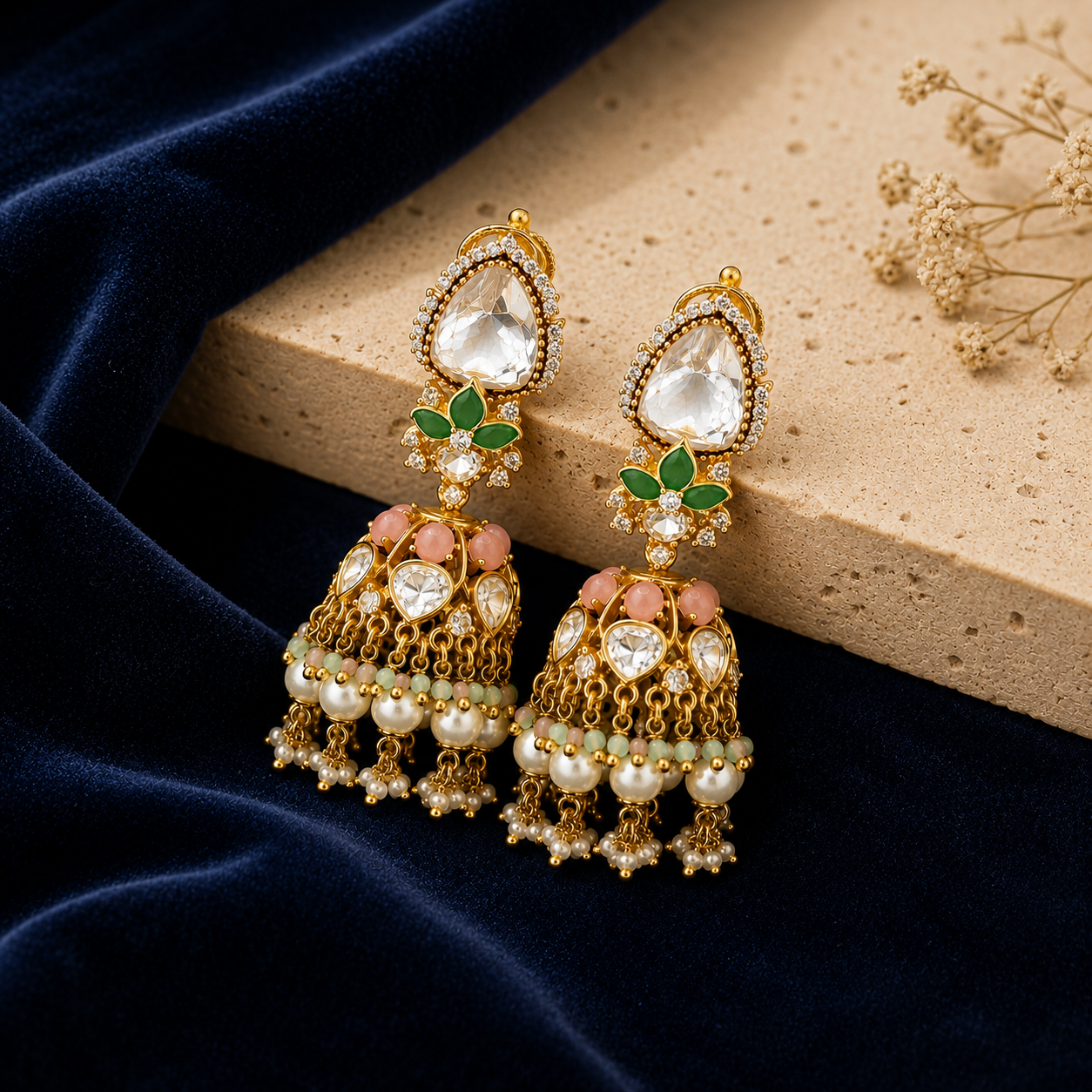 Meher Jhumka Earrings