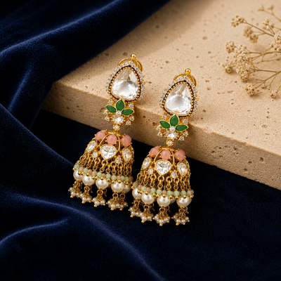 Meher Jhumka Earrings