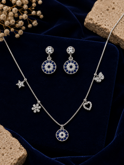 Celestial Sapphire Jewelry Set