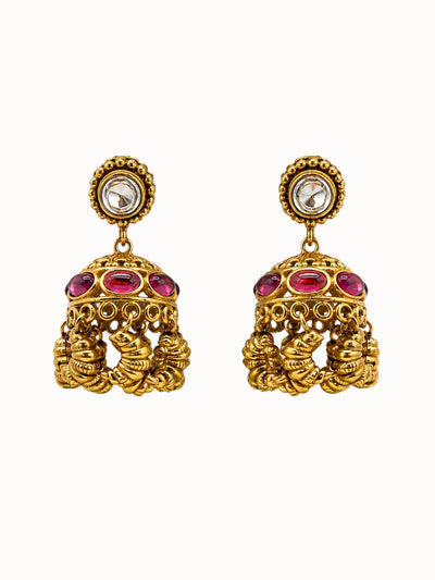 Heritage Jhumka Multicolour Jewelry Set