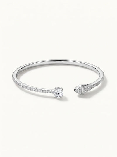 Petite Crystal Open Cuff Bracelet