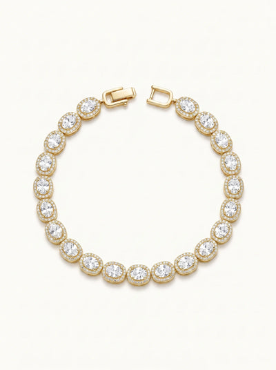 Pearl Bead Link Bracelet