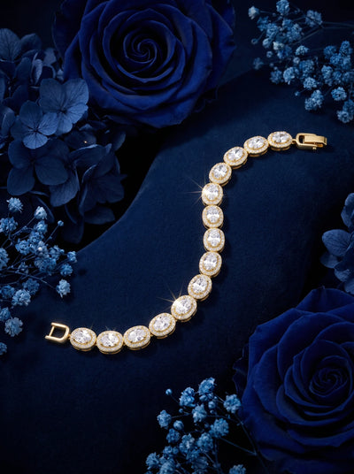 Pearl Bead Link Bracelet